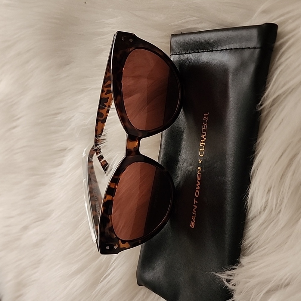 New Saint Owen X Curateur WYLDE Tortoise Shell Sunglasses, NWOT
